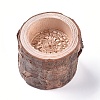 Wood Candle Holders AJEW-WH0109-27B-2