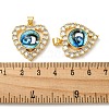 Real 18K Gold Plated Brass Pendants KK-L209-005G-08-3