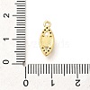 Brass Micro Pave Cubic Zirconia Pendants KK-U048-04G-02-3