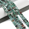 Natural Chrysocolla Beads Strands G-M403-A27-02-2