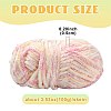 Super Bulky Chenille Polyester Yarn YCOR-FZC0001-01G-4