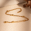 Vintage 304 Stainless Steel Double-Strand Bracelets LR9145-2
