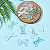 70Pcs 7 Styles Opaque & Transparent Acrylic Beads MACR-FS0002-13-8