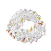 Faceted Glass Beads Strands EGLA-E030-01B-2