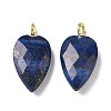Dyed Natural Lapis LazuliPendants GG-CBA9F30-01F-1