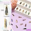 20Pcs 10 Colors Faceted Glass Charms GLAA-FS0002-64-4