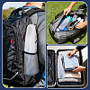 Rectangle Plastic Drawstring Pouches ABAG-TAC0013-25-9