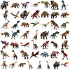 50Pcs Dinosaur PVC Self Adhesive Stickers STIC-P014-07-2