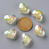 Transparent Acrylic Beads TACR-S152-08B-07-4