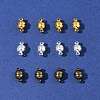 12 Sets 3 Colors Brass Magnetic Clasps KK-FS0001-55B-9