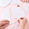 Paper Heat Press Thermal Transfer Crafts Puzzle AJEW-TA0001-20-7