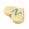 Rack Plating Brass Enamel Pendant KK-Q772-17G-3