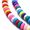 Handmade Polymer Clay Beads Strands CLAY-N008-008A-3