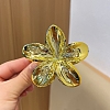 Flower Plastic Claw Hair Clips PW-WG12466-02-1