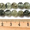 Natural Prehnite Beads Strands G-G457-8mm-03F-01-2