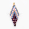 MIYUKI & TOHO Handmade Japanese Seed Beads Links SEED-E004-B20-1