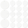 25Pcs Aluminum Pendants FIND-SP0002-68A-02-1