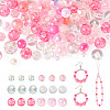 Transparent & Opaque Acrylic Bead LS-OACR-TAC0002-08B-1