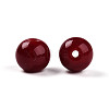 Opaque Solid Color Glass Beads X1-GLAA-N007-10mm-A04-2