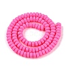 Handmade Polymer Clay Beads Strand CLAY-T021-01H-2