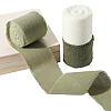 3 Rolls 3 Colors Cotton Ribbon OCOR-GF0005-33B-6