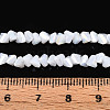 Electroplate Opaque Glass Beads Strands X-GLAA-N022-4mm-03-4
