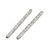 304 Stainless Steel Tube Beads STAS-Z192-07P-06-2