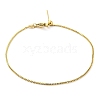 304 Stainless Steel Add a Bead Adjustable Box Chains Bracelets for Women BJEW-M307-01A-G-1