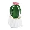 Resin Simulation Potted Cactus DJEW-F019-01E-1