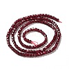 Natural Garnet Beads Strands G-B026-09-2