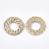 Handmade Reed Cane/Rattan Woven Linking Rings X-WOVE-T006-063-2