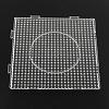 Square ABC Plastic Pegboards used for 5x5mm DIY Fuse Beads X-DIY-Q009-02-2