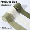 3 Rolls 3 Colors Cotton Ribbon OCOR-GF0005-33B-2