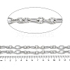 304 Stainless Steel Twist Oval Link Chains CHS-K017-03P-3