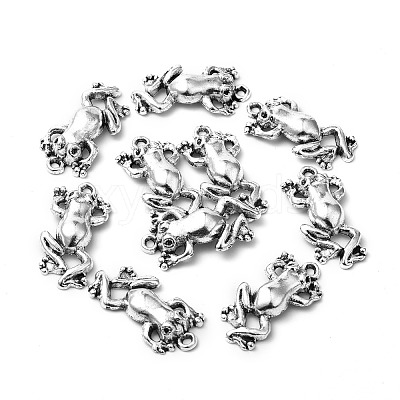 Tibetan Style Pendant Rhinestone Settings TIBE-R184-AS-LF-1