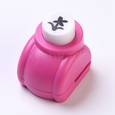 Plastic Craft Punch Sets for Scrapbooking & Paper Crafts AJEW-G021-02-1