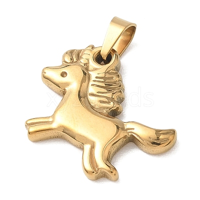 304 Stainless Steel Pendants STAS-B141-01B-G-1