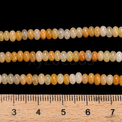 Natural Topaz Jade Beads Strands G-L635-A16-4x2mm-1