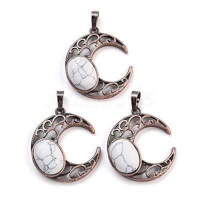 Natural & Synthetic Gemstone Pendants G-L602-01R-1