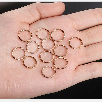 316L Surgical Stainless Steel Hoop Cartilage Earrings WGB51CA-73-1