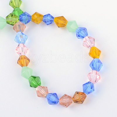 Glass Beads Strands GLAA-S050-4mm-1