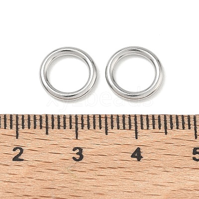 304 Stainless Steel Closed Jump Rings STAS-G393-06P-02-1