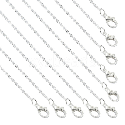Iron Cable Chain Necklace Making MAK-YW0001-13-1