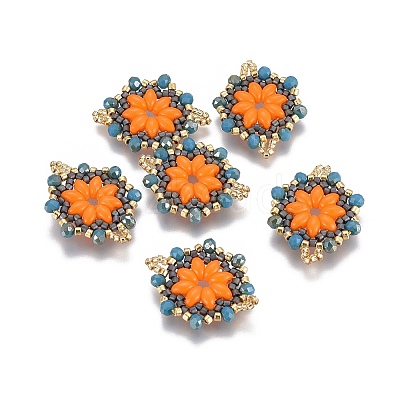 MIYUKI & TOHO Handmade Japanese Seed Beads Links SEED-E004-H28-1