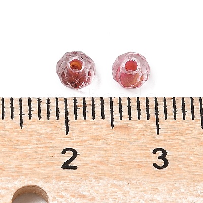 130Pcs 10G Transparent Glass Seed Beads GLAA-V001-07F-1
