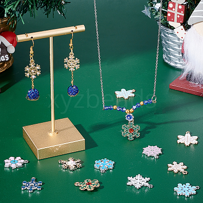 48Pcs 12 Style Alloy Pendants DIY-SC0018-90-1