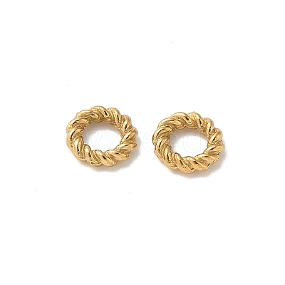 304 Stainless Steel Twisted Ring Linking Rings STAS-L300-005A-G-1