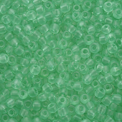 8/0 Transparent Glass Seed Beads SEED-S048-H-011-1