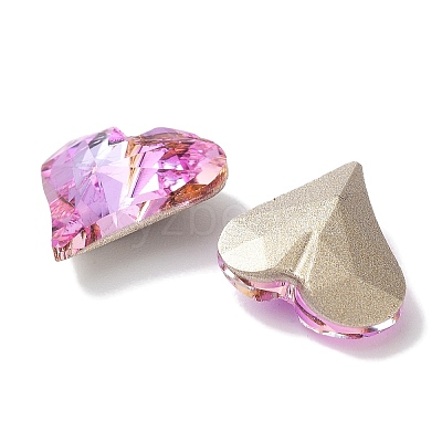 Glass Rhinestone Cabochons RGLA-G020-04A-D502-1