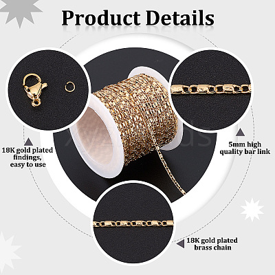 DIY Chain Bracelet Necklace Making Kit DIY-BBC0001-15-1
